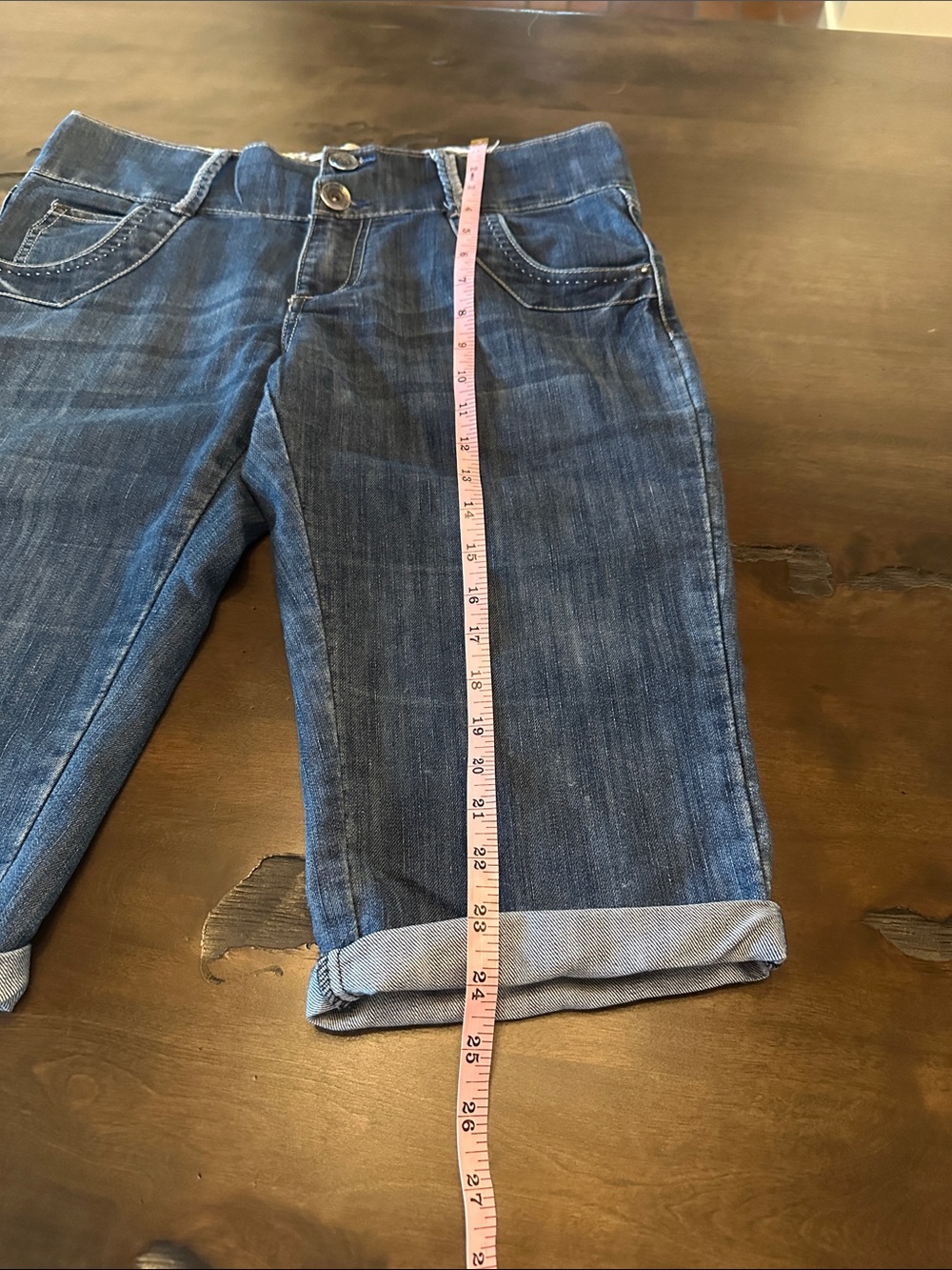 Lee Women's Capris One True Fit Size 8 - Picture 12 of 13